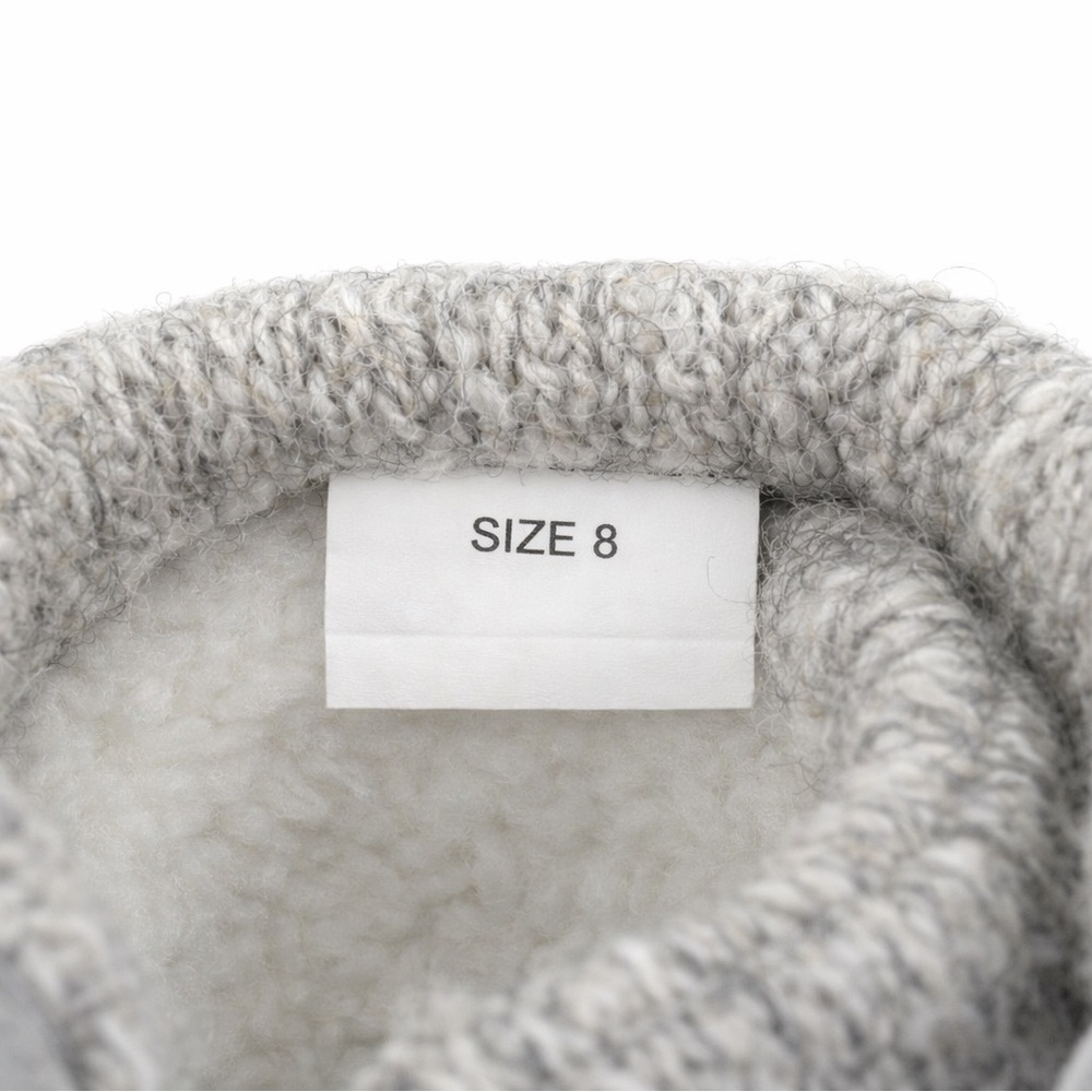 MUK LUKS Women’s Size 8 Gray Duck Boots Knit Winter Waterproof Rubber Sole Cozy - Picture 3 of 9